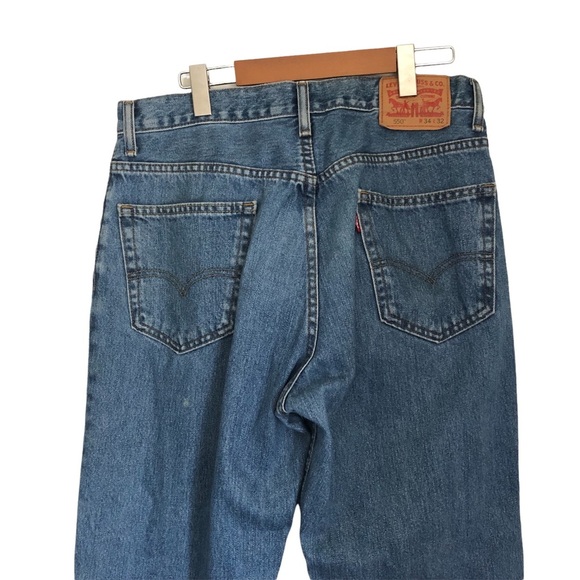Levi’s 550 denim jeans W34 L32 - Picture 2 of 7